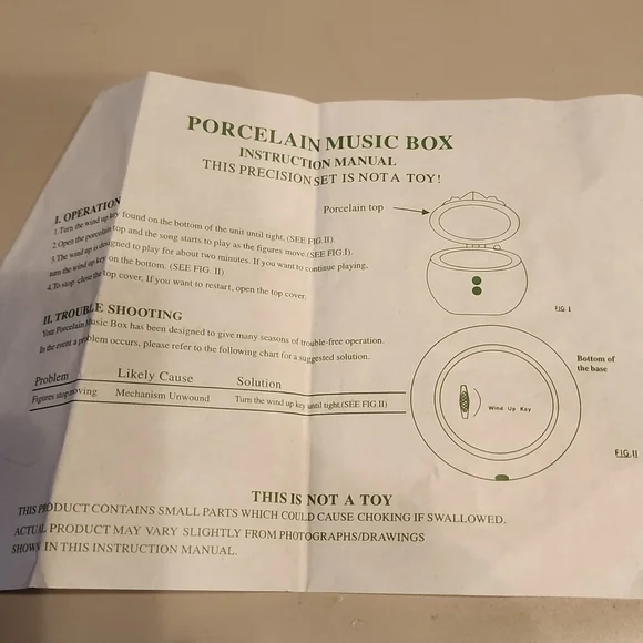 SALE⚡️PORCELAIN Snowman HIDDEN MUSIC BOX ORNAMENT about 4.25" - Picture 9 of 9